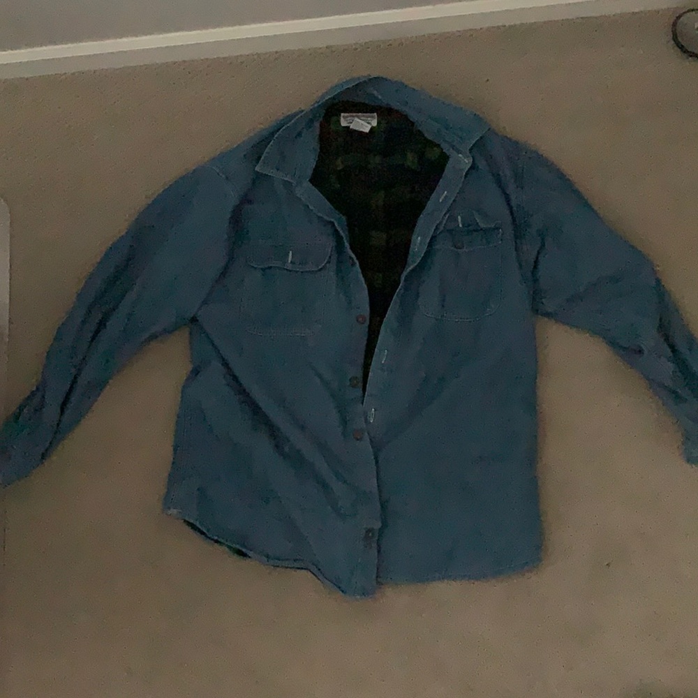 Boca Classics Jean Jacket Fleece / Size Large / Very warm and comfortable